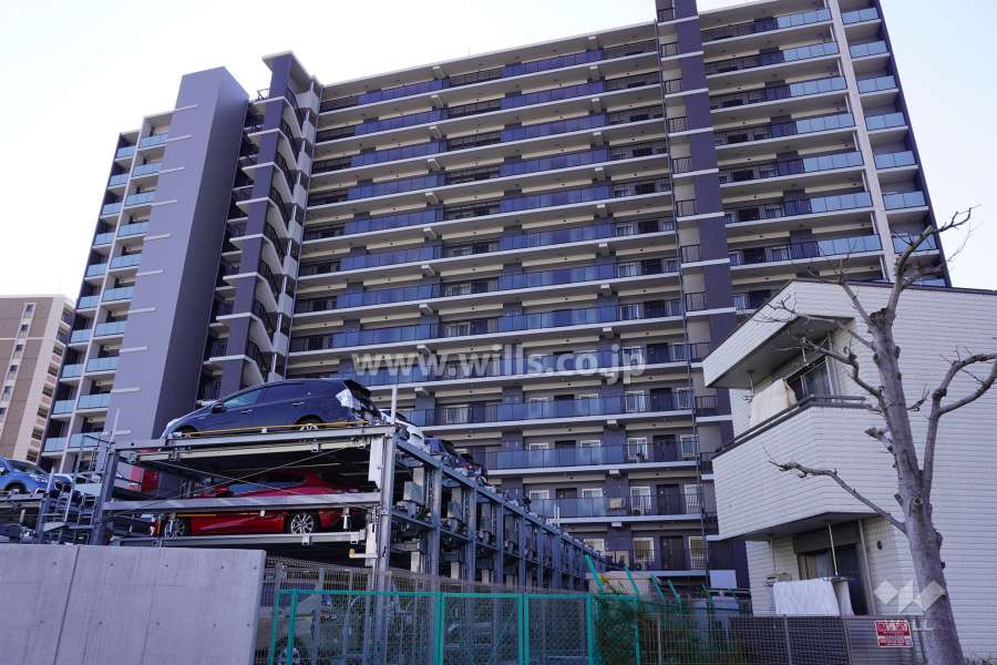 ファインエクストラシティの外観（北西側から）