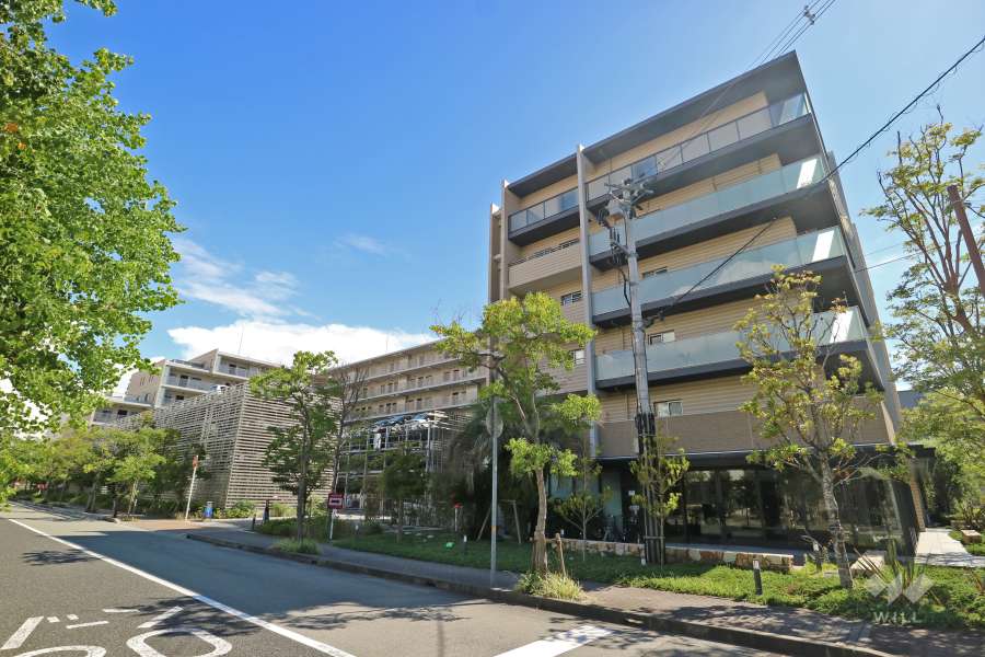 ファインシティ西宮甲子園の外観（北側から）