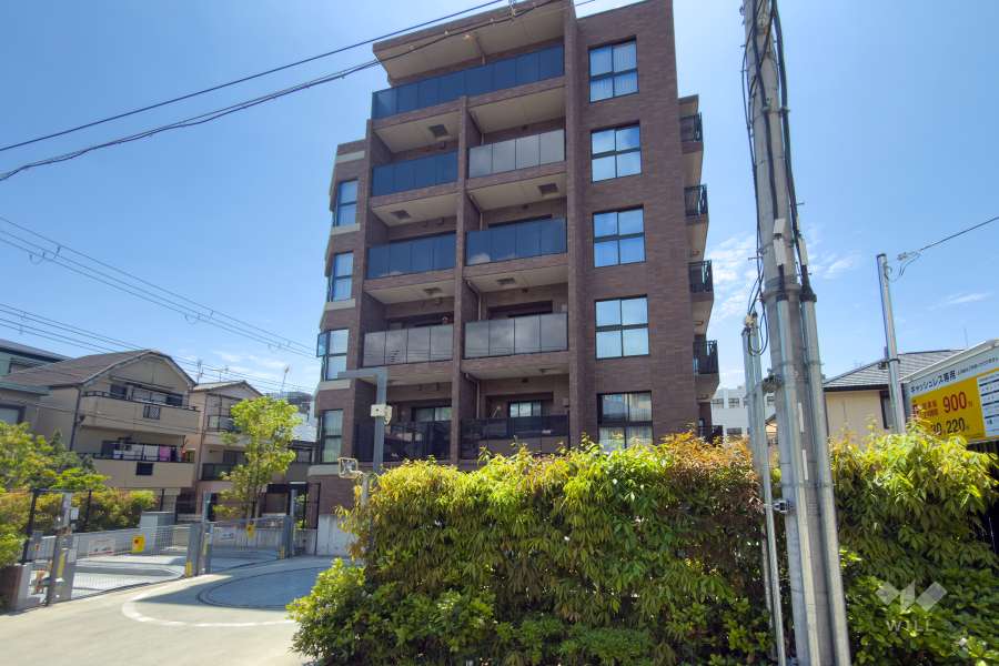 ジオ神戸本山中町の外観（北西側から）