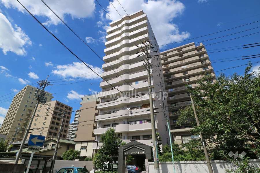 シティコープ富士見の外観（南東側から）