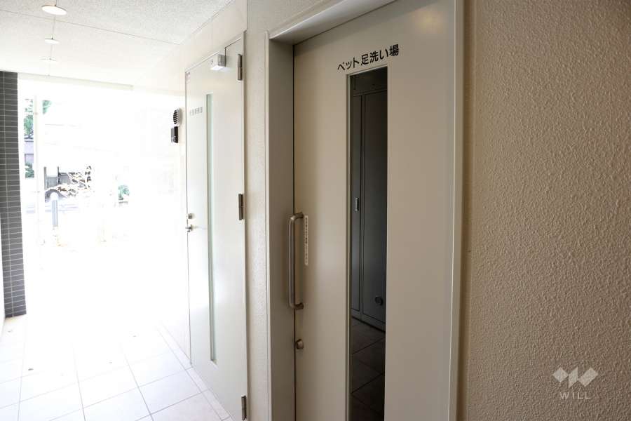 ペット足洗い場