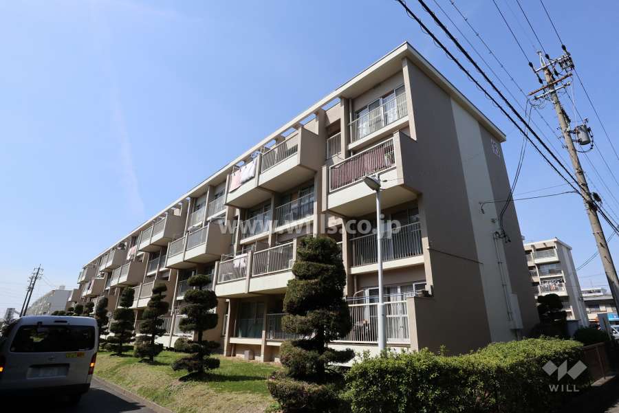 大森東住宅16号棟の外観（南東側から）