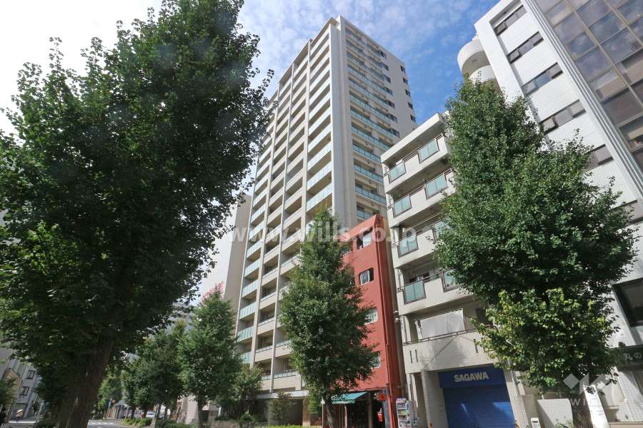 グランドメゾン丸の内スタイルの外観（南東側から）