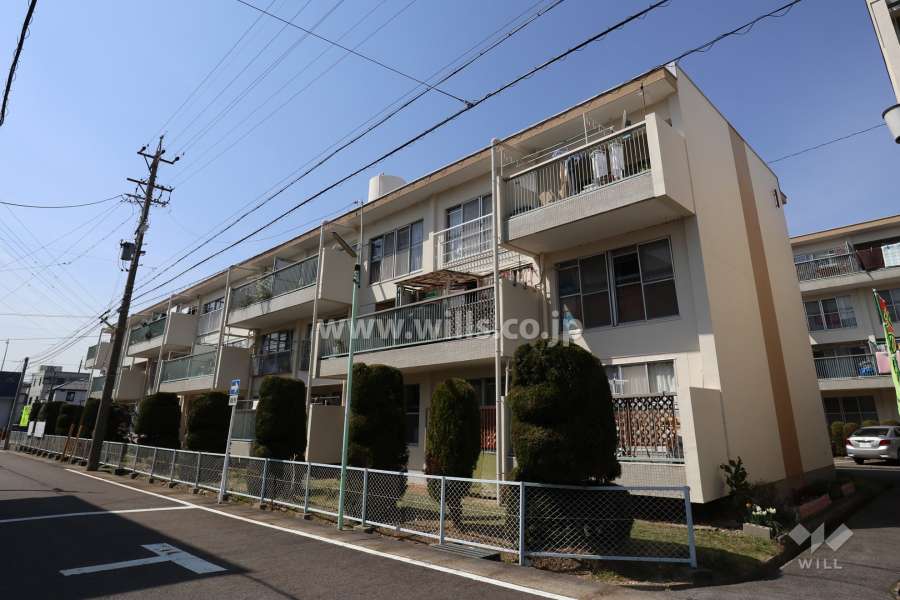 大森西住宅1号棟の外観（南東側から）