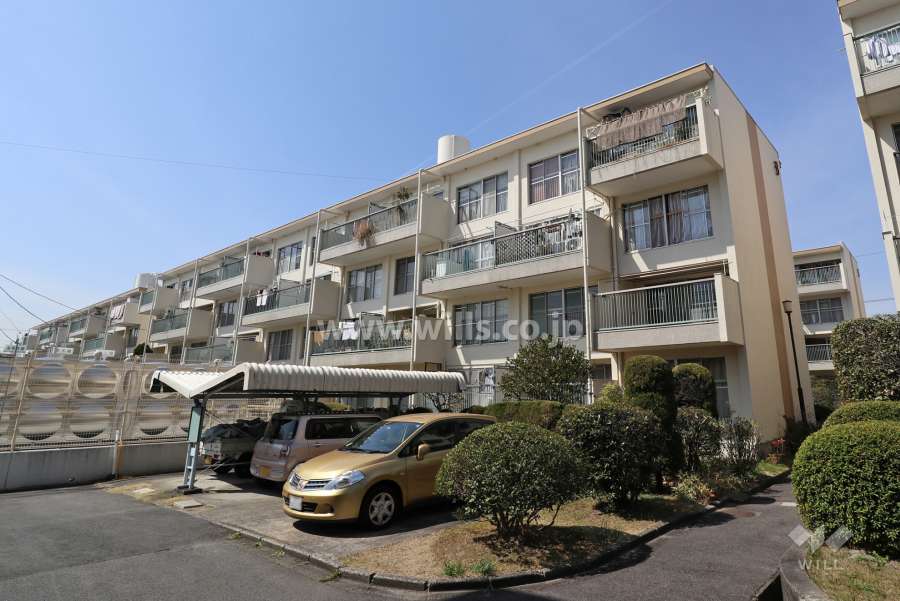 大森西住宅6号棟の外観(南東側から)