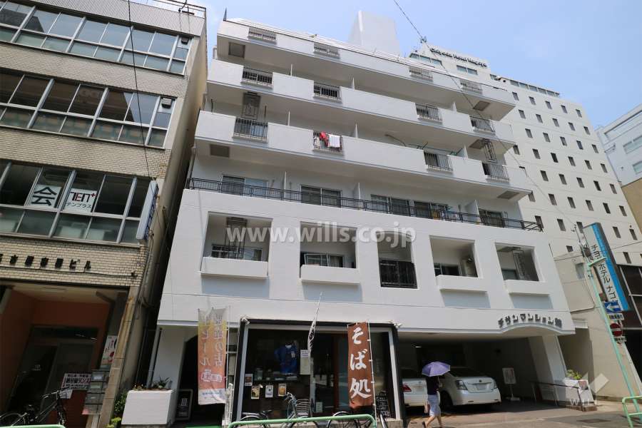 チサンマンション錦の外観（南東側から）