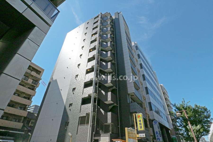 プレサンス丸の内雅殿の外観（北東側から）