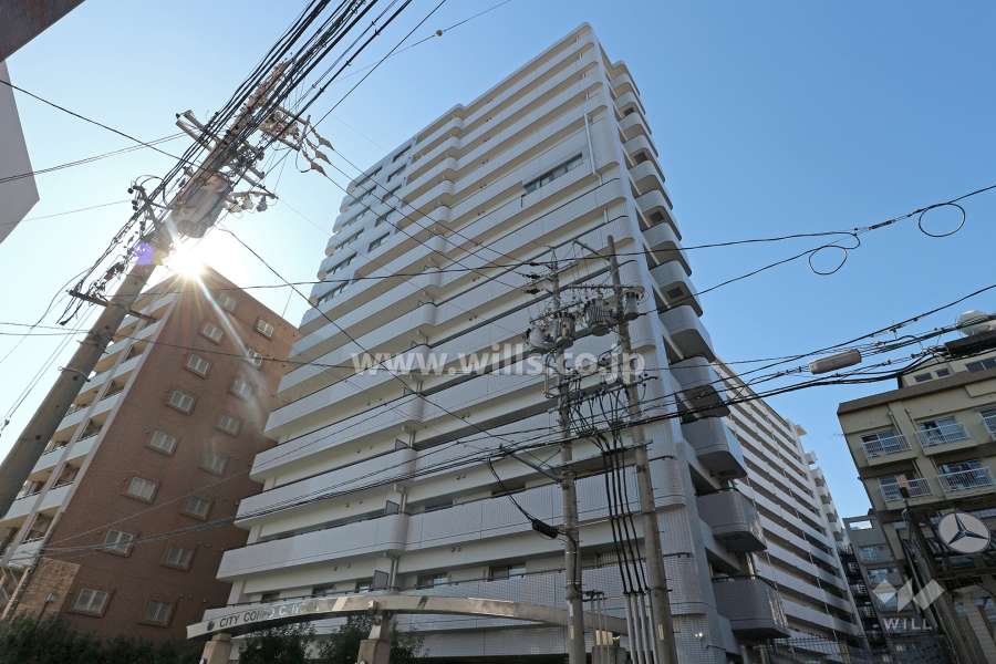 シティコーポ千代田の外観（北東側から）