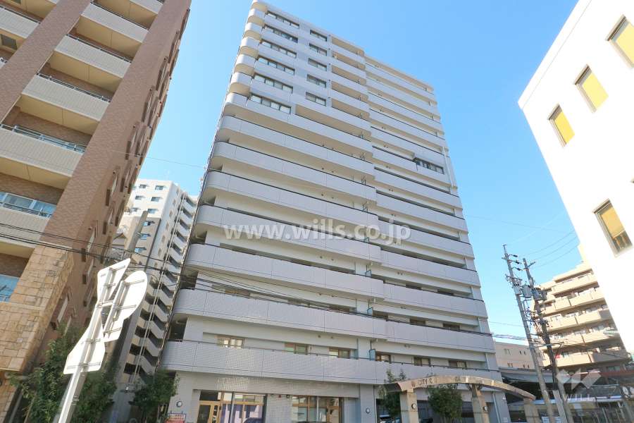 シティコーポ千代田の外観（南東側から）