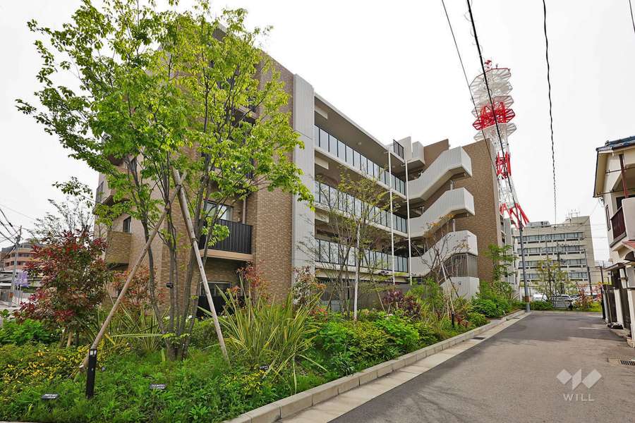 アービング　グラン甲子園口の外観（北東側から）