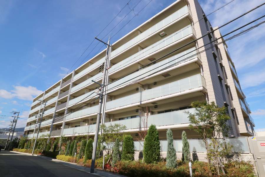 リビオ西宮門戸の外観（南東側から）