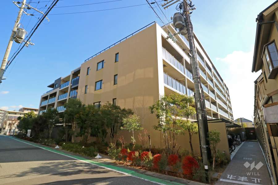 レ・ジェイド西宮北口-樋ノ口町の外観(西側から)