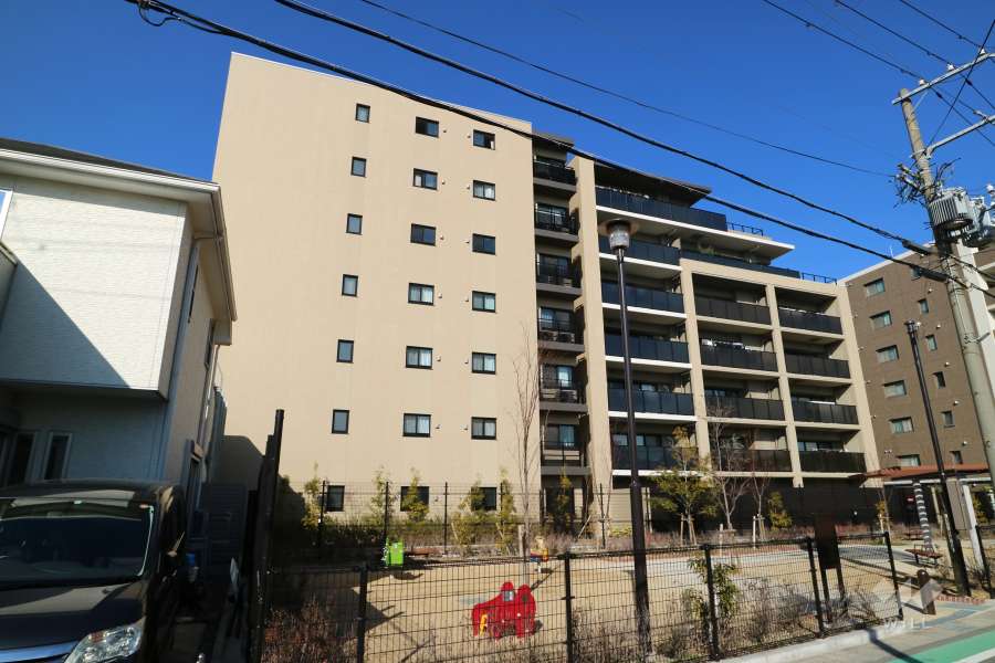 レ・ジェイド西宮北口-樋ノ口町の外観(南側から)