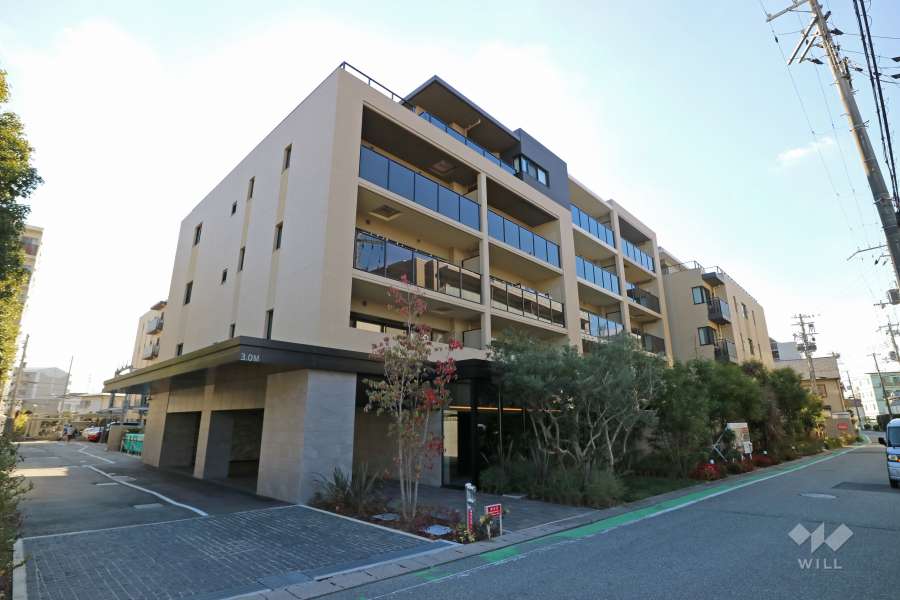 レ・ジェイド西宮北口-樋ノ口町の外観(北側から)