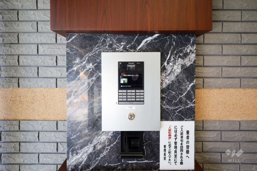 オートロックの操作盤