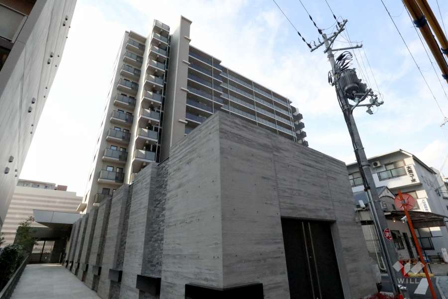 シエリア高槻大畑町の外観（南東側から）