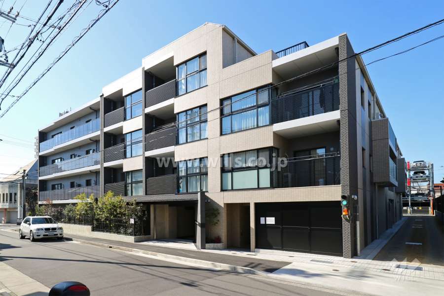 オープンレジデンシア桜山の外観（北東側から）