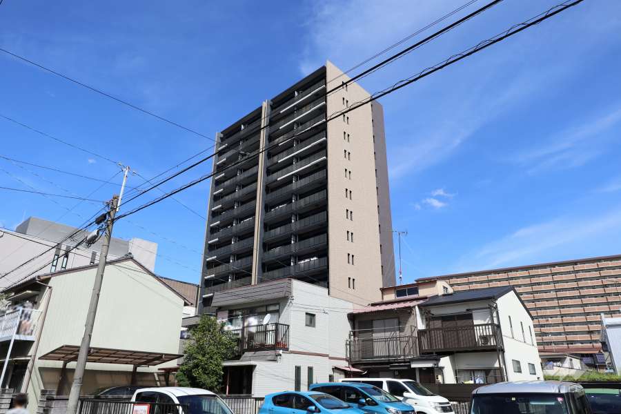 パークホームズ浄心　ザ　レジデンスの外観（南東側から）