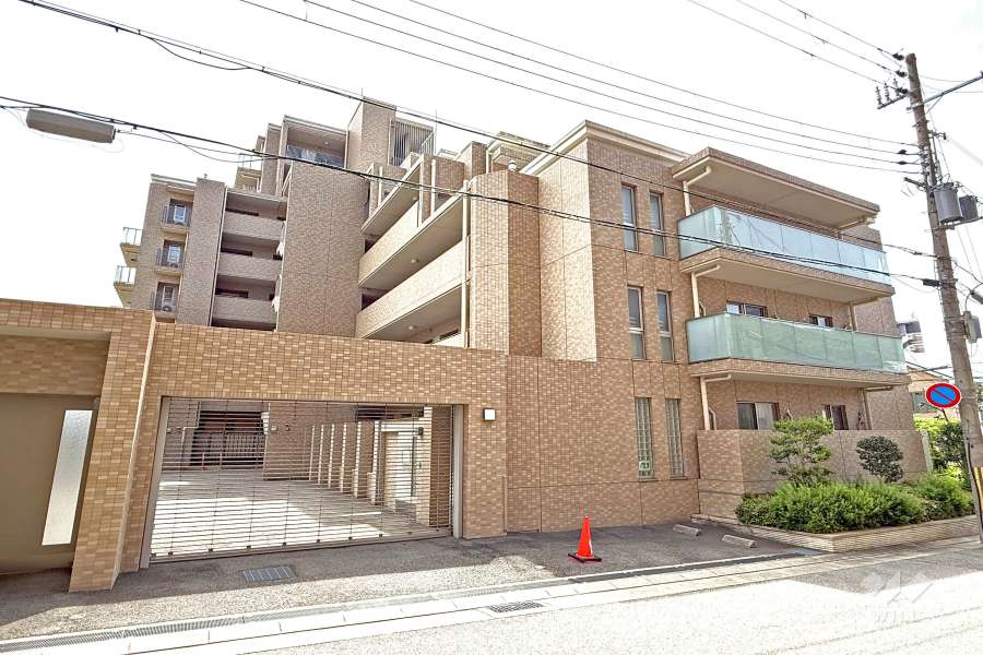 ウェリス六甲篠原の外観（北東側から）