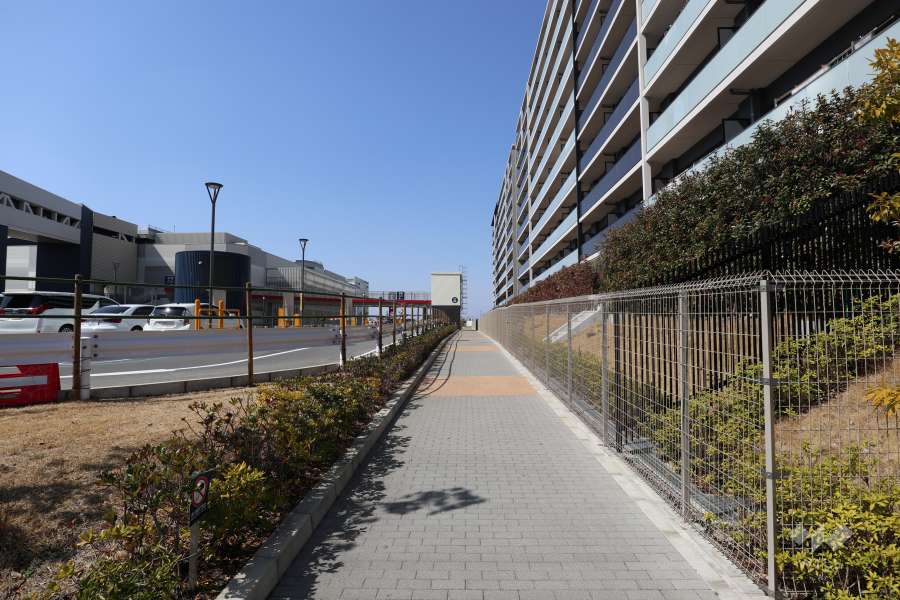 敷地内の通路