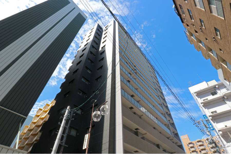 プレサンスロジェ丸の内テラスの外観（南東側から）