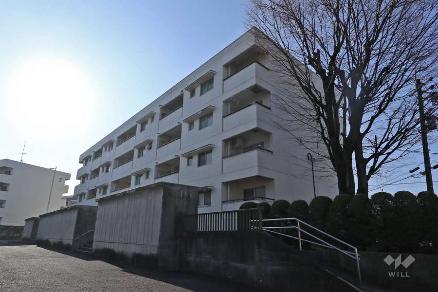 丸山住宅1号棟の外観（北側から）