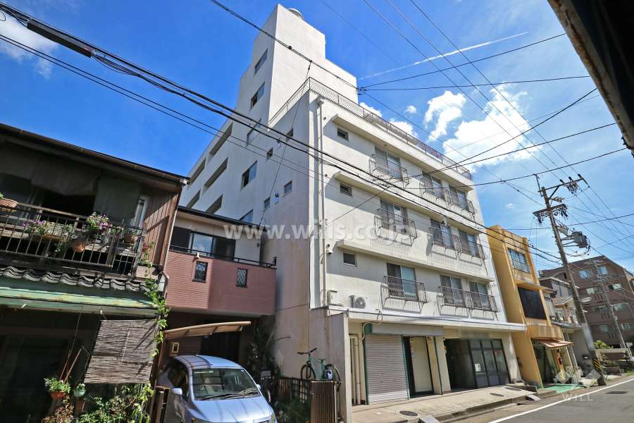 北山ハイツの外観（北側から）