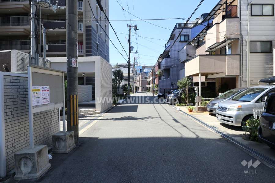 敷地の前面道路