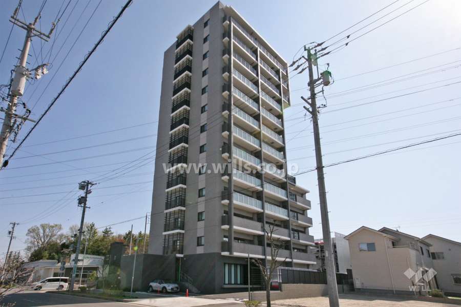 T-STAGE赤池ザ・レジデンスの外観(南西側から)