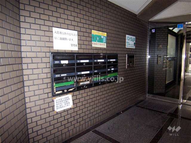 メールボックスとオートロック