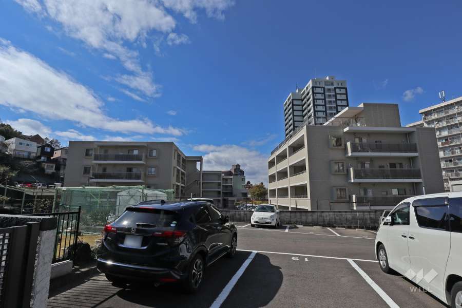 ヴィークステージ茶屋ヶ坂ウインドテラスの外観（西側から）