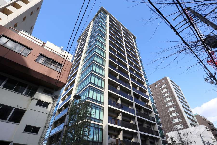 グランドメゾン久屋大通の外観（南西側から）