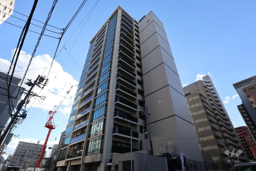 グランドメゾン久屋大通の外観（北東側から）