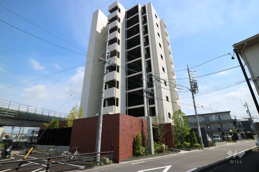 ダイアパレスはなみずき通の外観(北西側から)