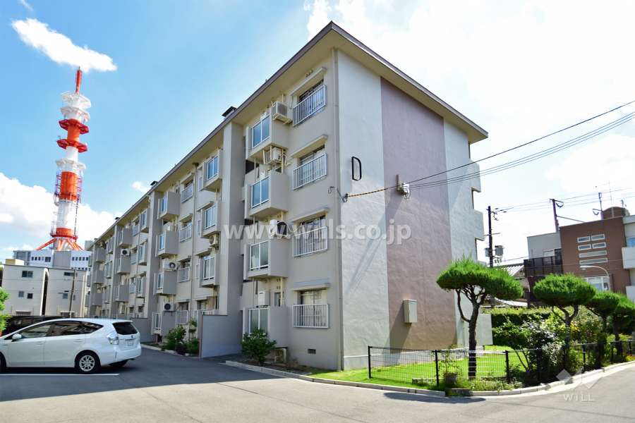 マンションの外観(南東側から)