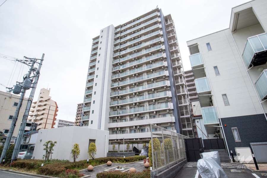 エステムコート新大阪X ザ・ゲートの外観（北西側から）