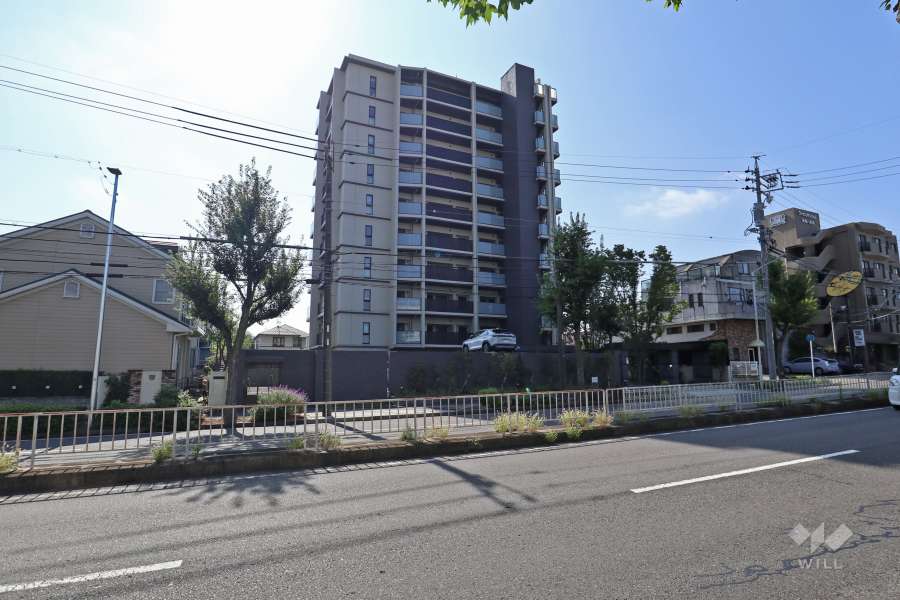プラウド瑞穂八勝通の外観（北側から）