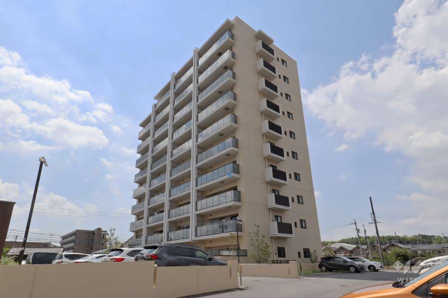 オープンレジデンシア徳重ガーデンコートの外観（南東側から）