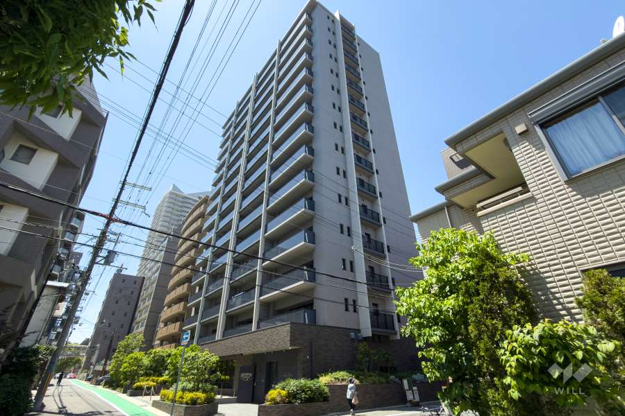 ジオ六甲道の外観（南東側から）