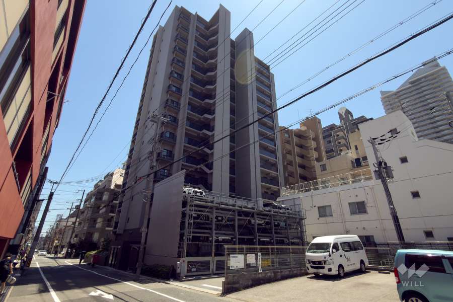 ジオ六甲道の外観（北東側から）