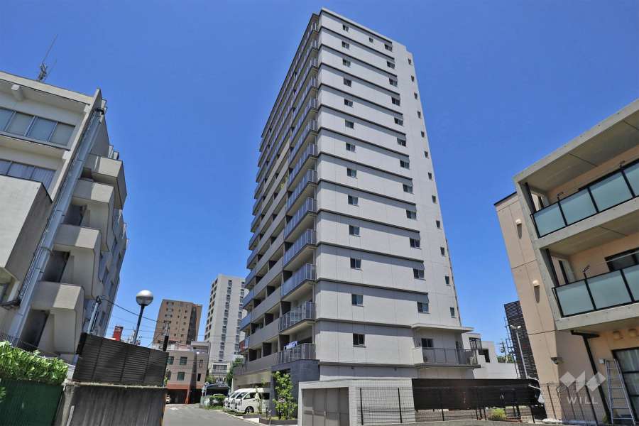 ブライムスイート建中寺の外観（南東側から）