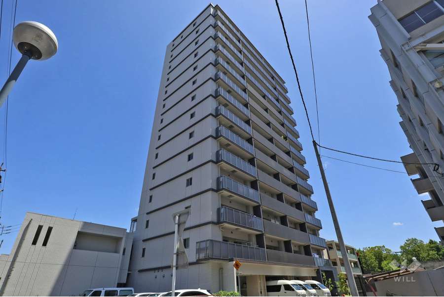 ブライムスイート建中寺の外観（南西側から）