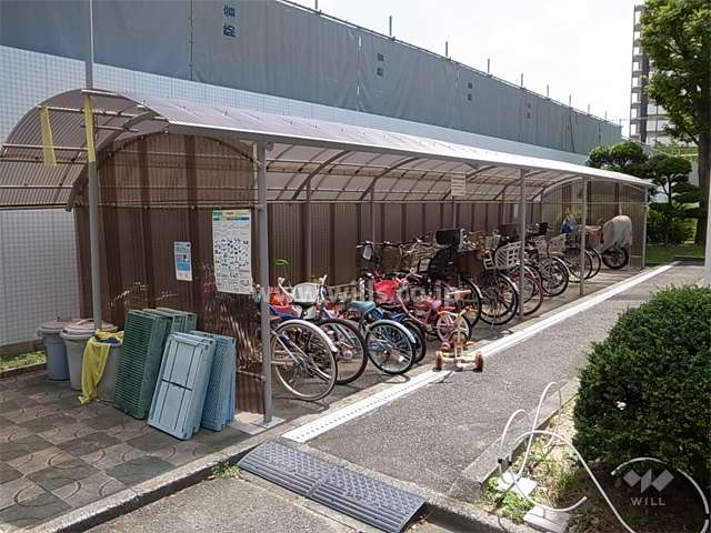 A-3棟の駐輪場