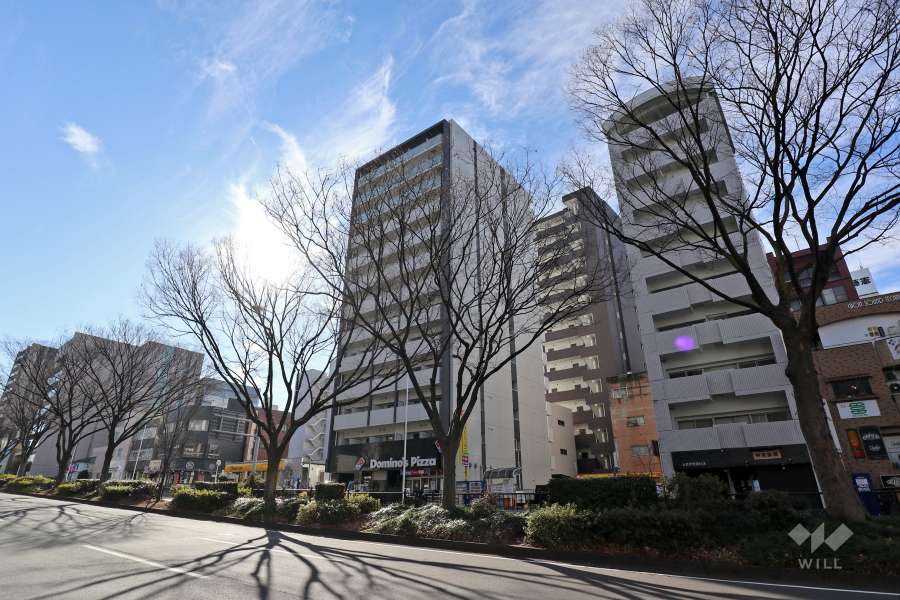 パルティール上前津の外観（北東側から）