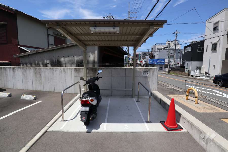 バイク置場