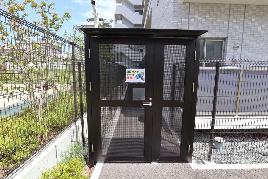 敷地南側の出入り口