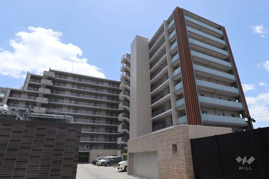 ライオンズ伊丹グランテラスの外観（北側から）