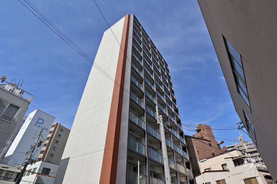 ハーモニーレジデンス名古屋ＥＡＳＴの外観（南東側から）