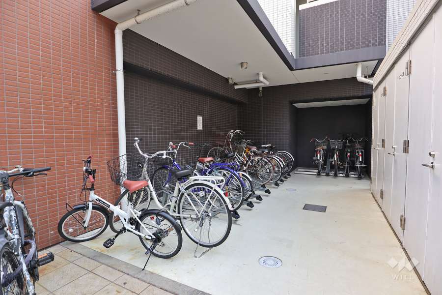 スタンド付き駐輪場
