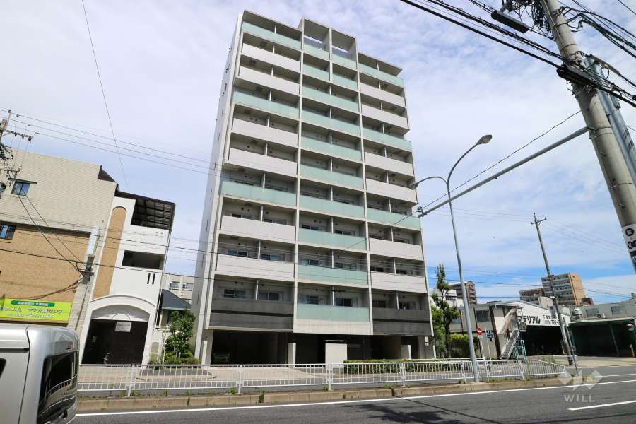 パルティール覚王山（南東側から）
